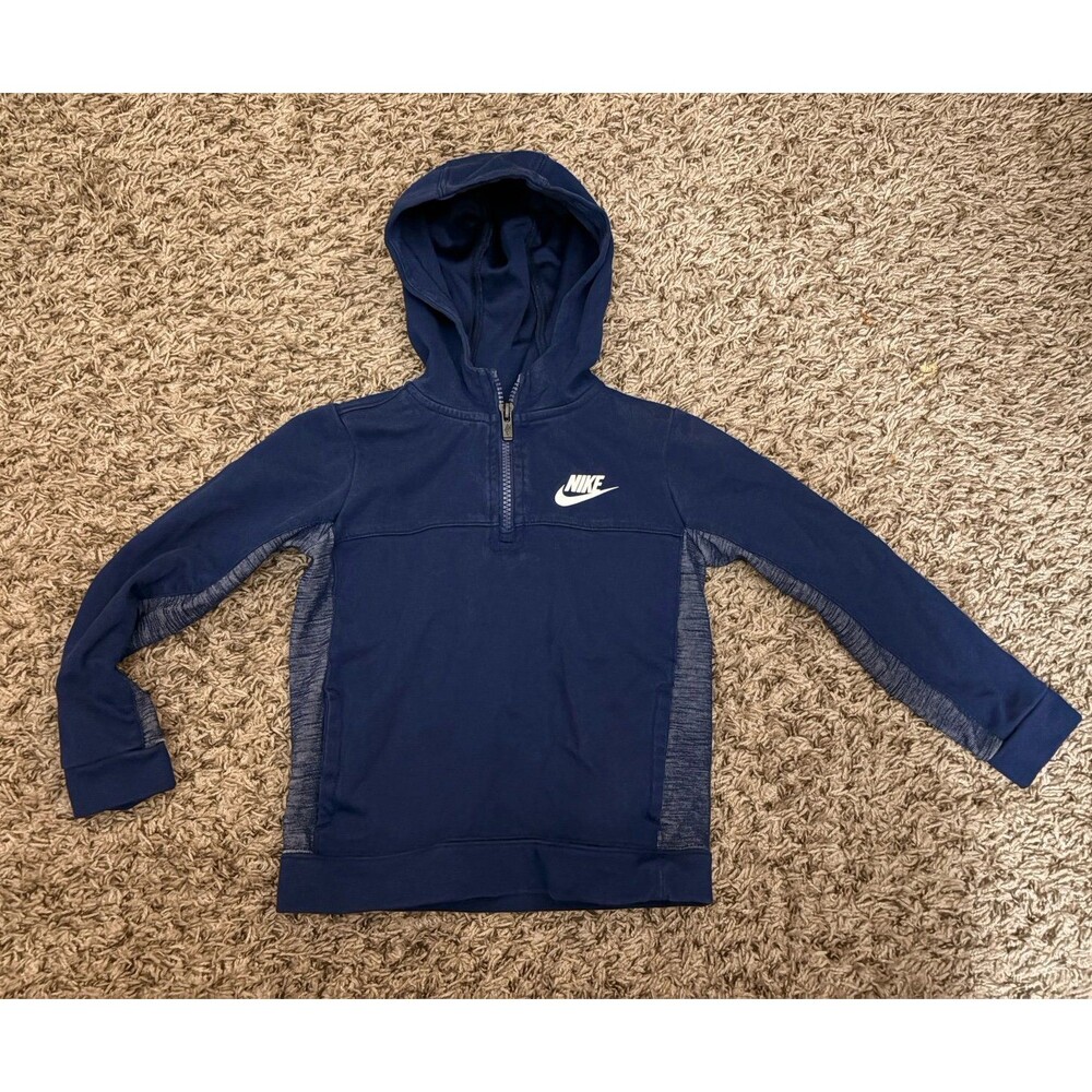 Boys Nike‎ Quarter Zip Hoodie 4T GUC